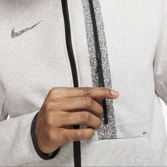 Nike Tech Multi-Colour/Wolf Grey/Blk Fleece XL - Picture 4 of 16